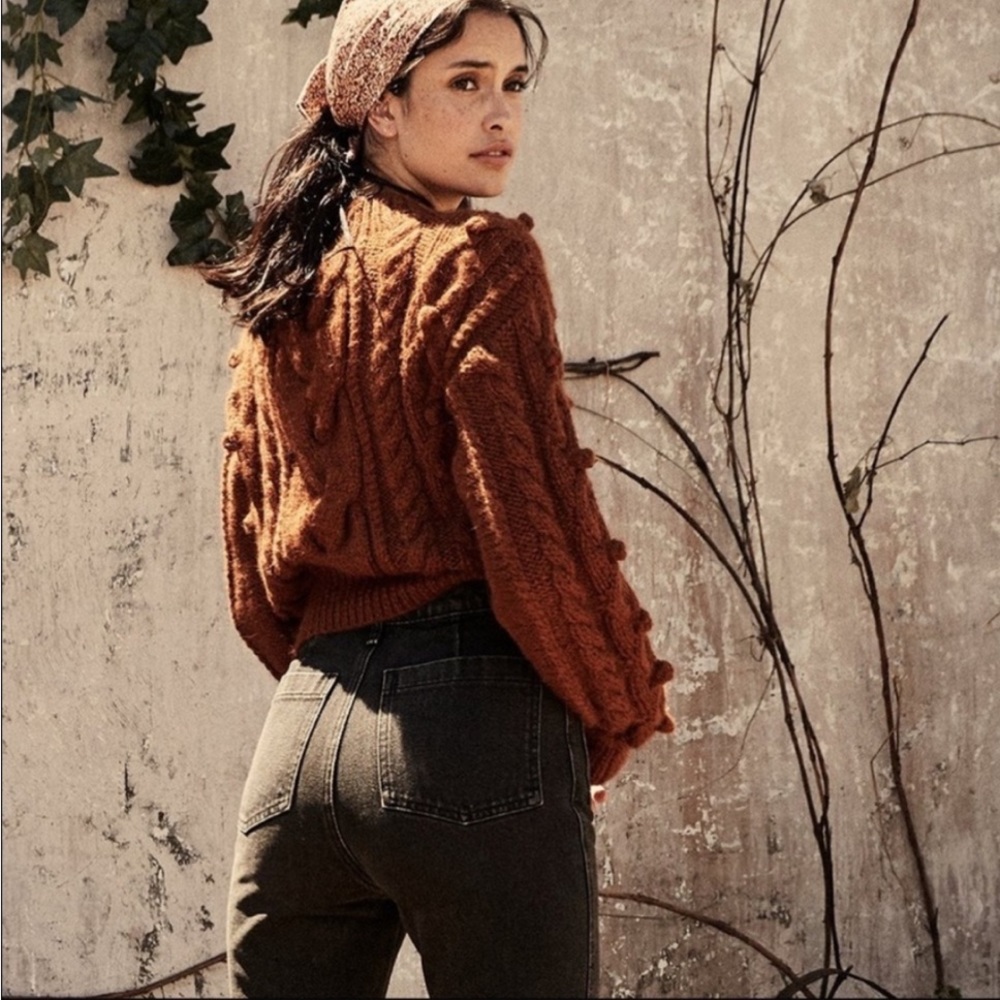 Dôen Reed Sweater in Cinnamon Size Medium